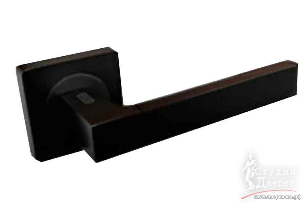 Ручка PALIDORE на квадратной розетке A-302 BLACK черный